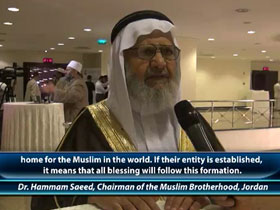 Dr. Hammam Saeed, Chairman of the Muslim Brotherhood, Jordan