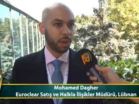 Mohamed Dagher, Euroclear Satış ve Halkla İlişkile