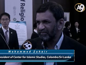 Muhammed Zuhair, Islam Araştırmaları Merkezi’nin Başkan Yardımcısı, Colombo, Sri Lanka