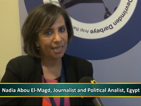 Nadia Abou El-Magd, Journalist and Political Anali