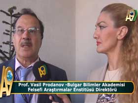 Prof. Vasil Prodanov, Bulgar Bilimler Akademisi Felsefi Araştırmalar Enstitüsü Direktörü