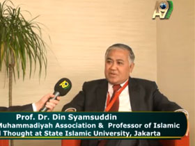 Prof. Dr. Din Syamsuddin, President of Muhammadiya