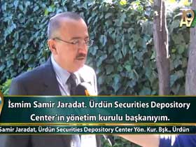 Samir Jaradat, Ürdün Securities Depository Center Yönetim Kurulu Başkanı