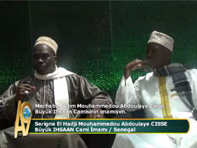 Serigne El Hadji Mouhammedou Abdoulaye CISSE /Büyük İHSAAN Cami İmamı / Senegal