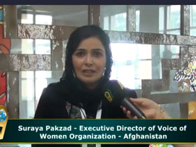 Suraya Pakzad, Executive Director of Voice of Wome