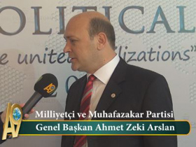 Ahmet Zeki Arslan - Milliyetçi ve Muhafazakar Partisi Genel Başkanı