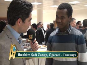 İbrahim Şafi Zanga, Öğrenci - Tanzanya