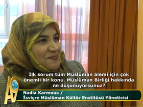 Nadia Karmous, İsviçre Müslüman Kültür Enstitüsü Yöneticisi