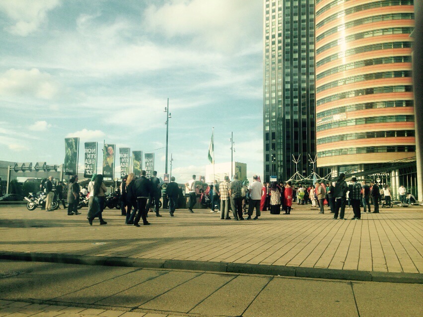Rotterdam’da Türk İslam Birliği broşürü dağıtımı 