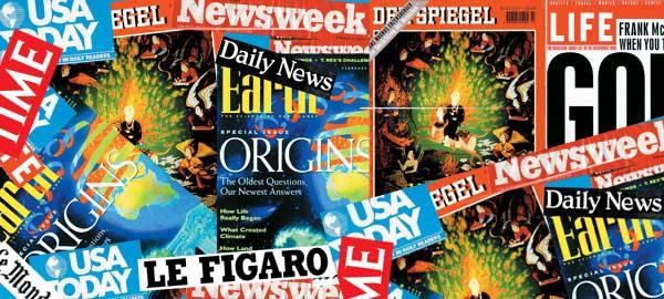 Le Figaro, Time, Newsweek, Der Spiegel, USA Today,