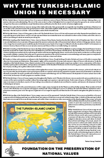 Why the Turkish-Islamic Union Is Necessary