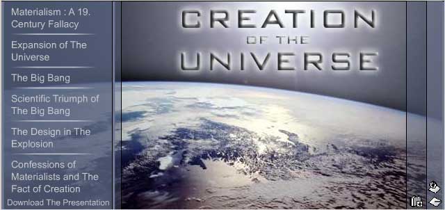 Creation of universe