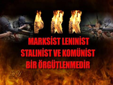 The PKK is a Marxist-Leninist and Stalinist commun