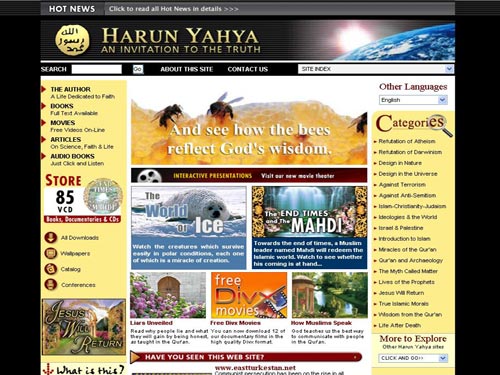Harun Yahya.com - Dutch