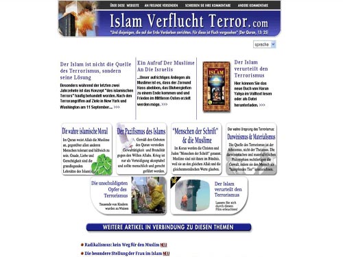 Islam verflucht Terror
