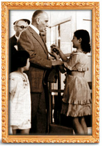 Ataturk ve çocuklar