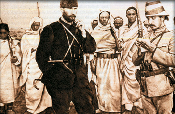 Bedevi Kuvvetleri ile birlikte (Derne, 1912)

