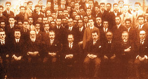 Cumhurbaşkanı Gazi Mustafa KemalAnkara Hukuk Okulu'nun açılışında (5 Kasım 1925)
