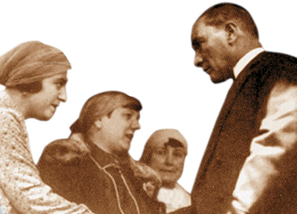 Ataturk kadın kongresinde