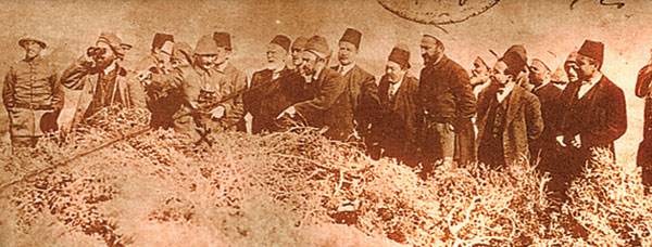 Mustafa Kemal Çanakkale Siperlerinde