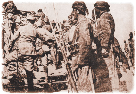 Seddülbahir'deki Türk siperlerinde bir savaş anı (Mayıs 1915)