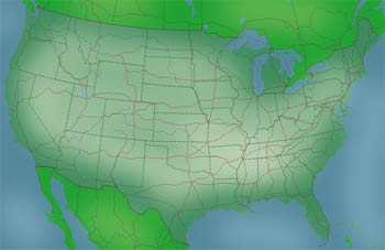 ABD, Amerika, Amerika haritası