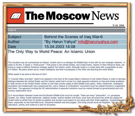 THE MOSCOW NEWS SİTESİ