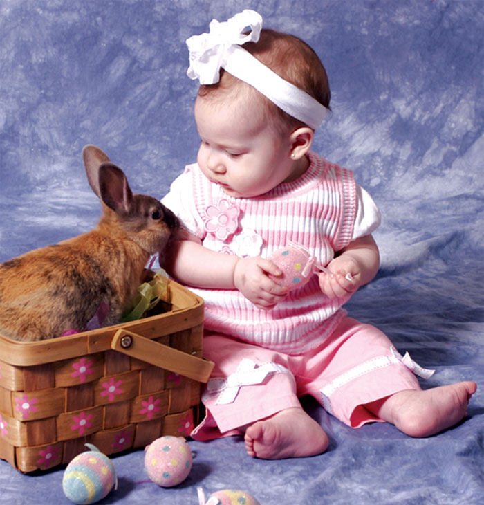 tavşan ve bebek