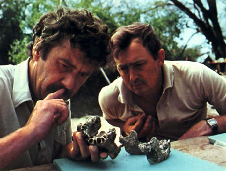 Richard Leakey and Alan Walker.